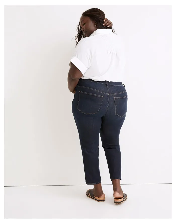 Women Plus Mid Rise Stovepipe Jeans In Larkspur Wash Larkspur Madewell Jeans Women Plus Mid Rise Stovepipe Jeans In Larkspur Wash Larkspur Madewell Jeans
