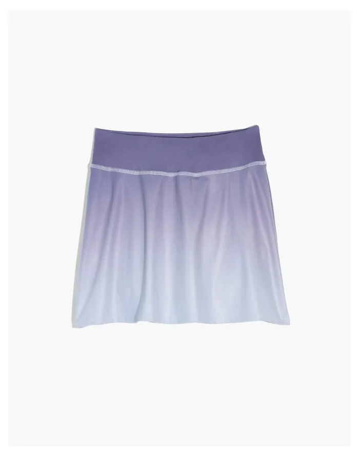 Women Plus MWL Flex Fitness Skirt In Ombr Print Dusty Orchid Madewell Activewear