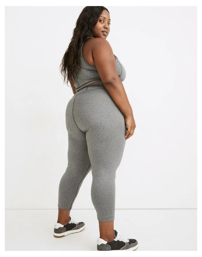 Women Plus MWL Form High Rise 23034 Leggings In Heathered Charcoal Hthr Charcoal Madewell Activewear Women Plus MWL Form High Rise 23034 Leggings In Heathered Charcoal Hthr Charcoal Madewell Activewear