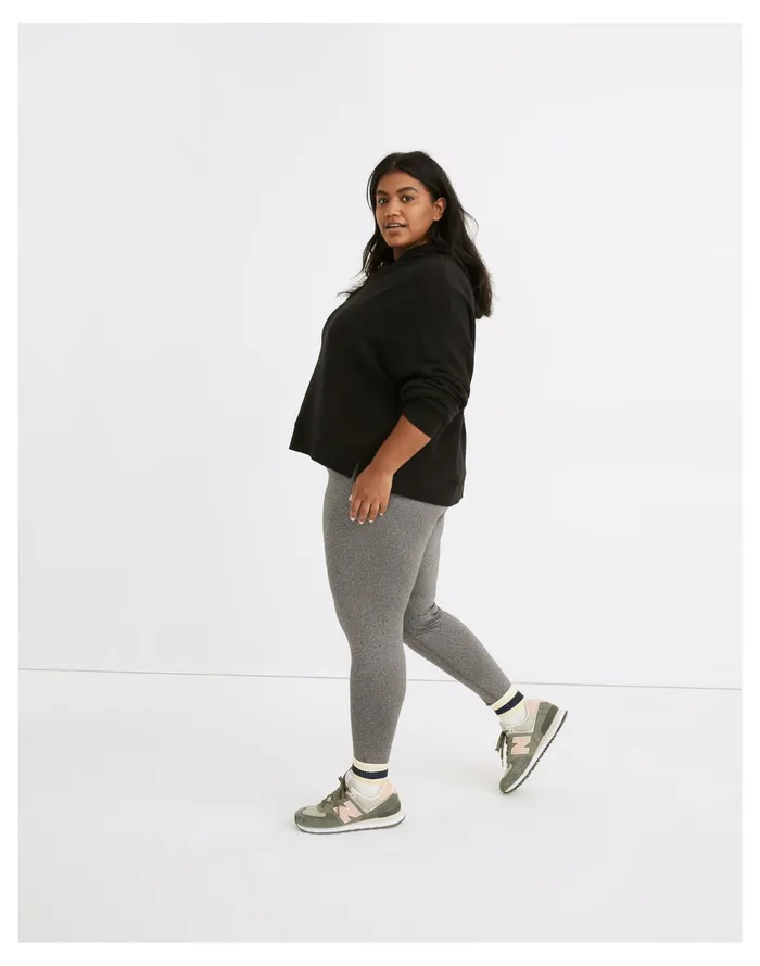 Women Plus MWL Form High Rise 25034 Leggings In Heathered Charcoal Hthr Charcoal Madewell Activewear Women Plus MWL Form High Rise 25034 Leggings In Heathered Charcoal Hthr Charcoal Madewell Activewear