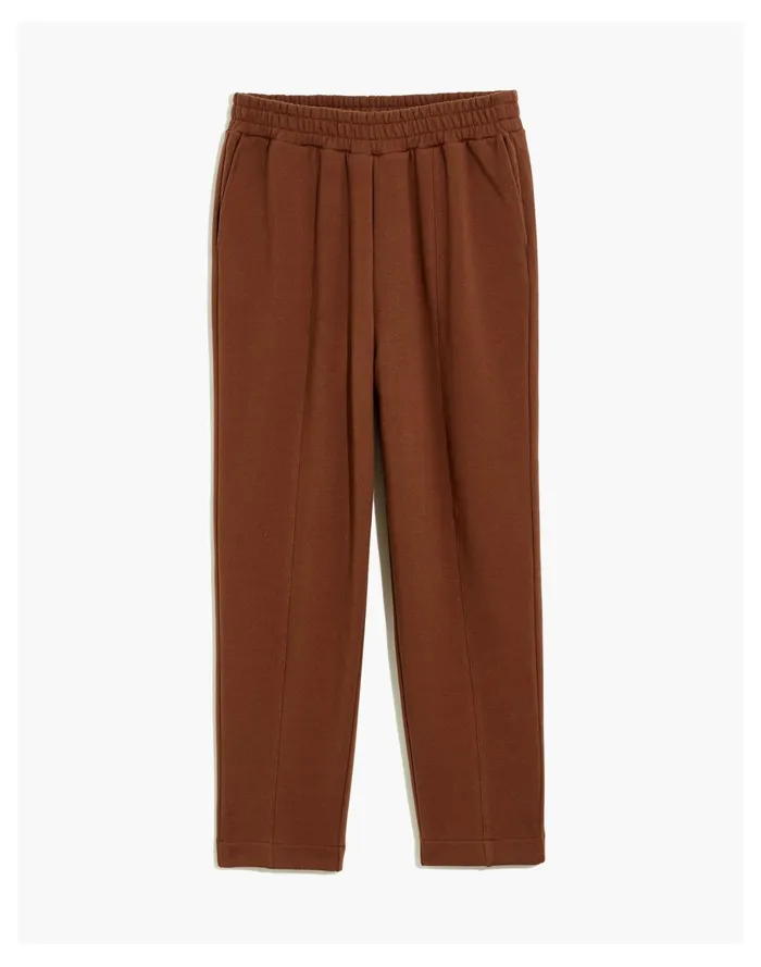 Women Plus MWL Ribbed Seamed Sweatpants Hot Cocoa Madewell MWL Athleisure Women Plus MWL Ribbed Seamed Sweatpants Hot Cocoa Madewell MWL Athleisure