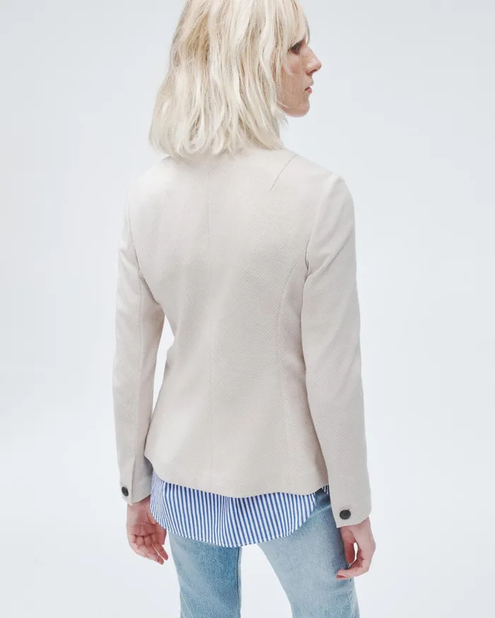 Women Rag and Bone Blazers and Vests Slade Italian Plaid Blazer Beige Women Rag and Bone Blazers and Vests Slade Italian Plaid Blazer Beige