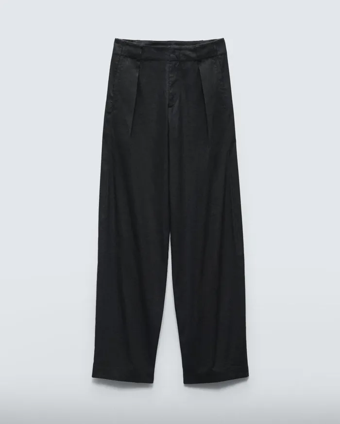 Women Rag and Bone Pants Donovan Linen Pant Black Women Rag and Bone Pants Donovan Linen Pant Black