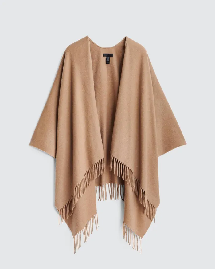 Women Rag and Bone Scarves and Ponchos Classic Cashmere Poncho Heathered Camel Women Rag and Bone Scarves and Ponchos Classic Cashmere Poncho Heathered Camel