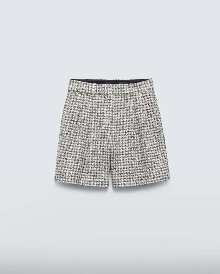 Women Rag and Bone Shorts Carmen Cotton 1225quot Short Black White Women Rag and Bone Shorts Carmen Cotton 1225quot Short Black White