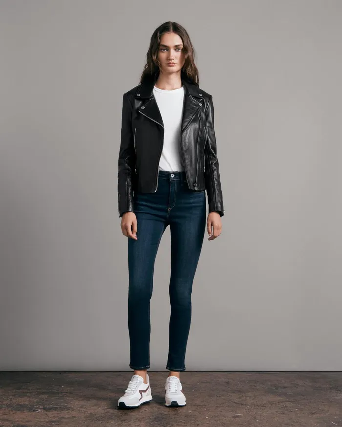 Women Rag and Bone Skinny Nina Ankle Skinny Rise Stretch Jean