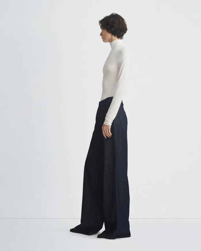 Women Rag and Bone TShirts Luca Turtleneck White Women Rag and Bone TShirts Luca Turtleneck White