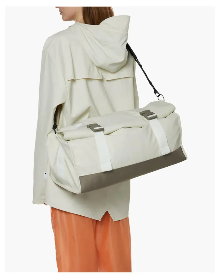 Women Rains Buckle Rolltop Duffel White Madewell Luggage and Travel Women Rains Buckle Rolltop Duffel White Madewell Luggage and Travel