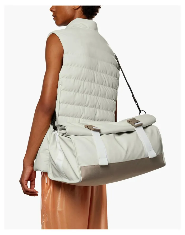 Women Rains Buckle Rolltop Duffel White Madewell Luggage and Travel Women Rains Buckle Rolltop Duffel White Madewell Luggage and Travel