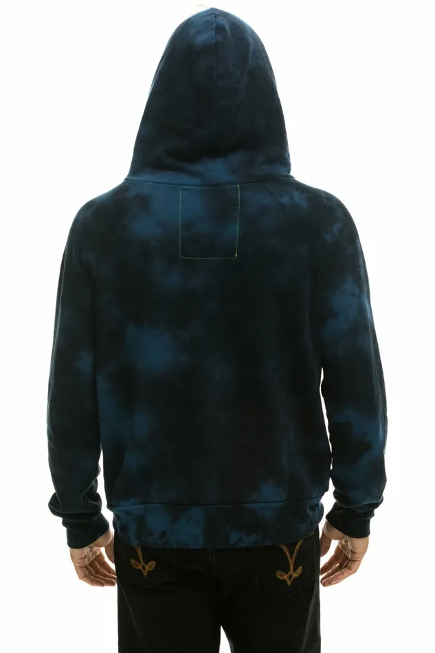 Women RELAXED HAND DYED ZIP HOODIE 8211 TIE DYE BLUE BLACK Aviator Nation Hoodies Women RELAXED HAND DYED ZIP HOODIE 8211 TIE DYE BLUE BLACK Aviator Nation Hoodies
