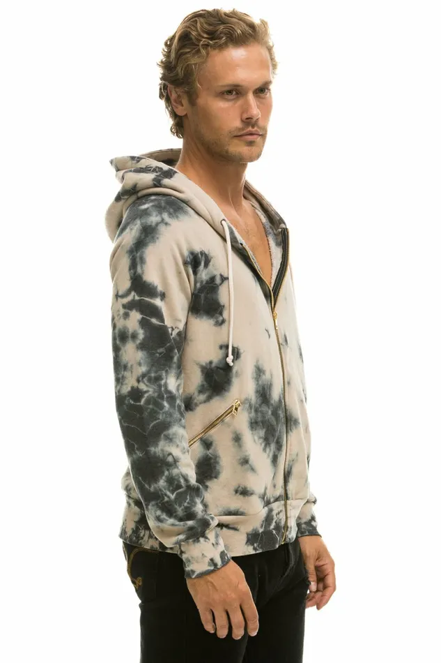 Women RELAXED HAND DYED ZIP HOODIE 8211 TIE DYE DUSTY Aviator Nation Hoodies Women RELAXED HAND DYED ZIP HOODIE 8211 TIE DYE DUSTY Aviator Nation Hoodies