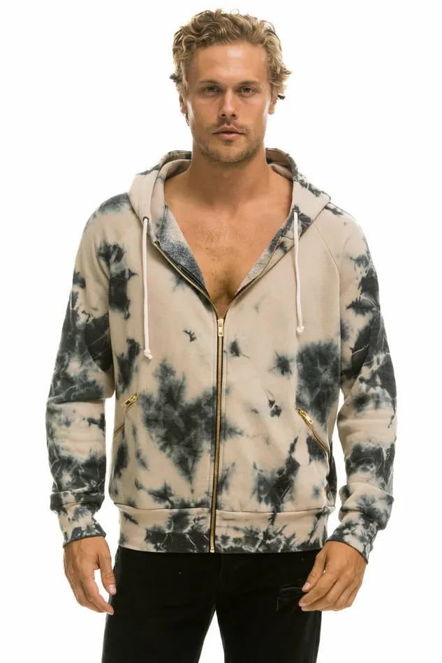 Women RELAXED HAND DYED ZIP HOODIE 8211 TIE DYE DUSTY Aviator Nation Hoodies Women RELAXED HAND DYED ZIP HOODIE 8211 TIE DYE DUSTY Aviator Nation Hoodies