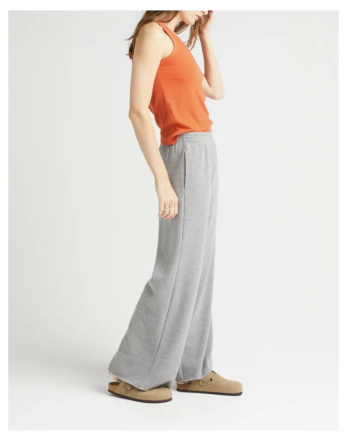Women Richer Poorer Recycled Fleece Wide Leg Pant Heather Madewell Sweatshirts and Sweatpants Women Richer Poorer Recycled Fleece Wide Leg Pant Heather Madewell Sweatshirts and Sweatpants