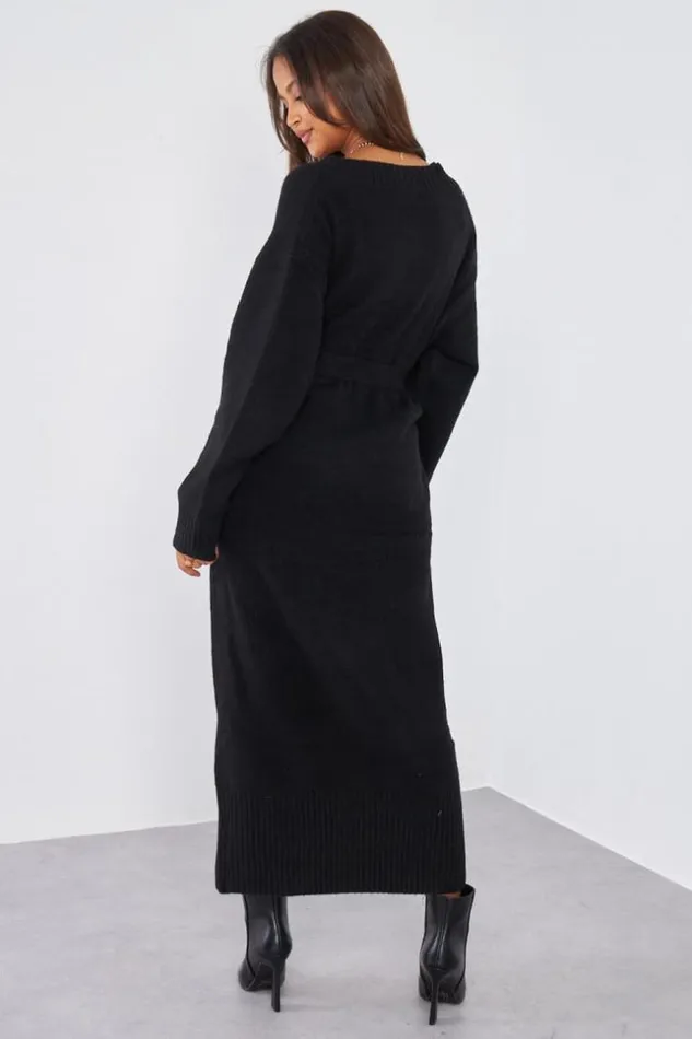 Women Robe Longue Noire Boutons Dcoratifs Black Brentiny Paris Short Dresses Women Robe Longue Noire Boutons Dcoratifs Black Brentiny Paris Short Dresses