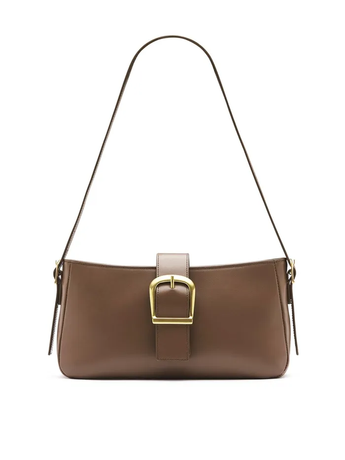 Women Rylan 8211 Soft Baguette Bag In Carob The UNDONE Bags