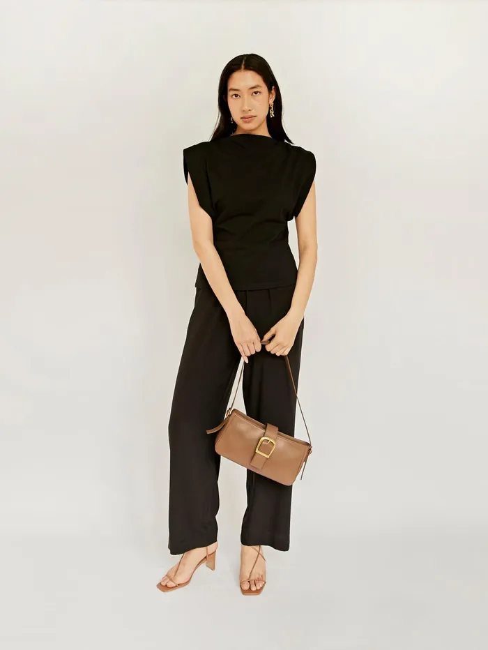 Women Rylan 8211 Soft Baguette Bag In Carob The UNDONE Bags