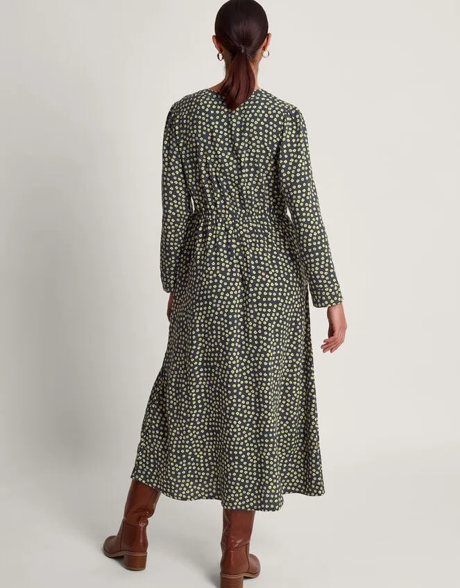 Women Sancha Floral Print Dress Blue Monsoon Dresses