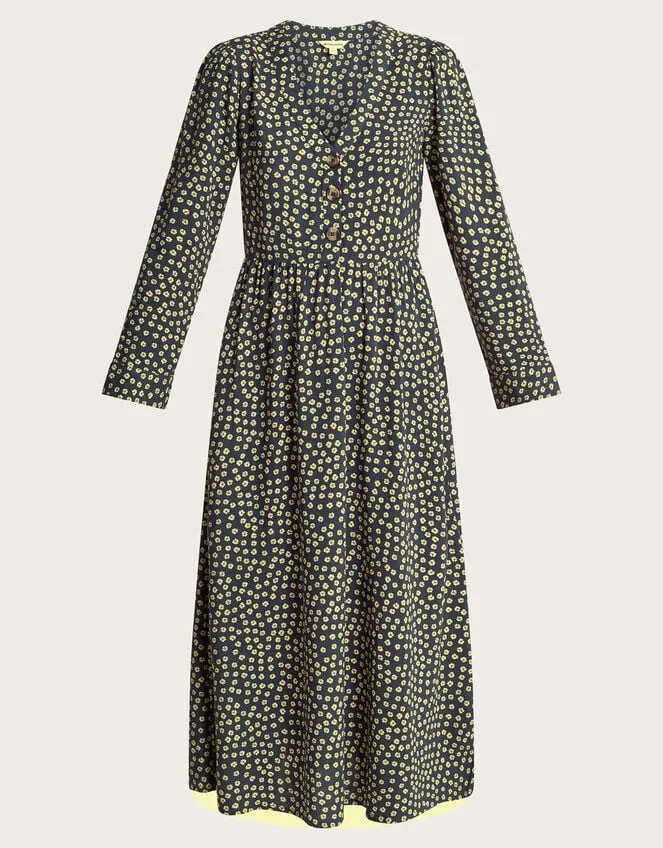 Women Sancha Floral Print Dress Blue Monsoon Dresses