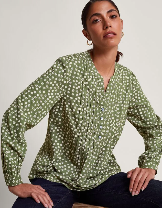 Women Sancha Floral Print Top Green Monsoon Casualwear