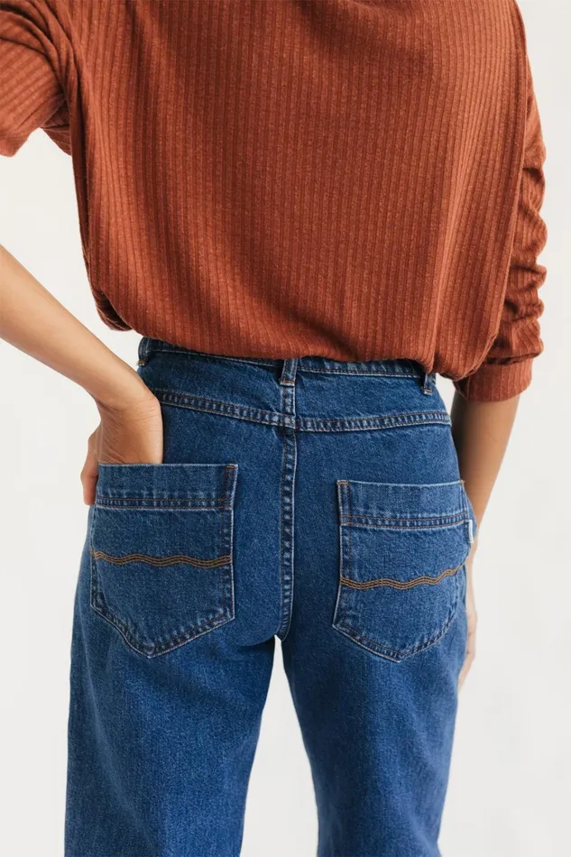 Women Sant Antoni 8211 Dark Blue TWOTHIRDS Pants