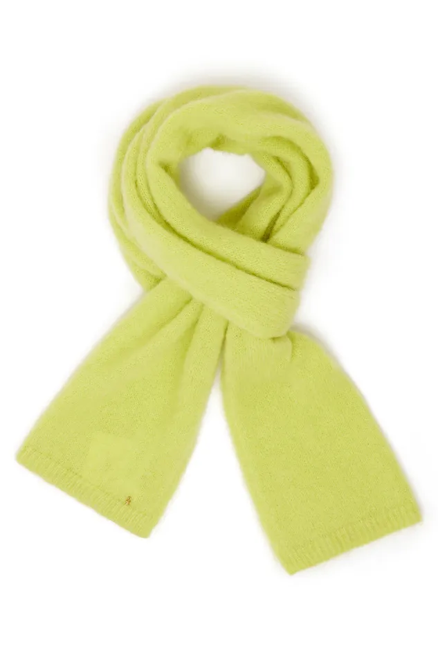Women Scarf Alouette Luciole charpe Mohair Jaune Des Petits Hauts Scarves and Beanies