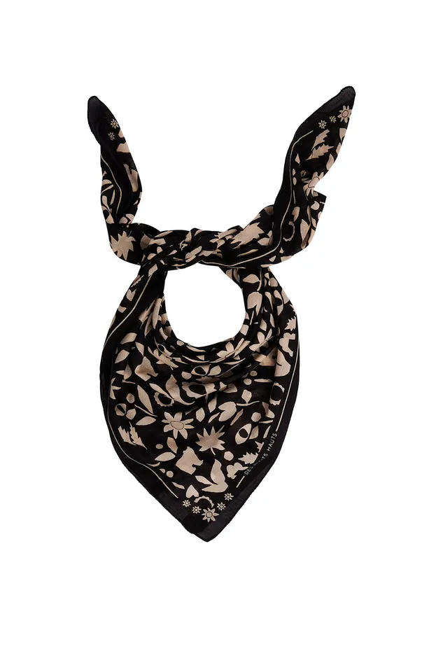 Women Scarf Nulotte Ted Foulard Coton Multicolore Des Petits Hauts Scarves