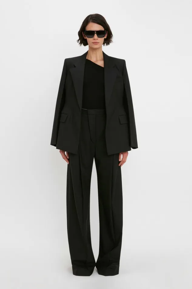 Women Shirts and Tops Victoria Beckham VB Body One Shoulder Top In Black