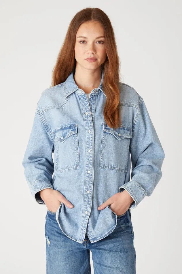 Women Shirts Blank Nyc Cool Ice Shirt Women Shirts Blank Nyc Cool Ice Shirt