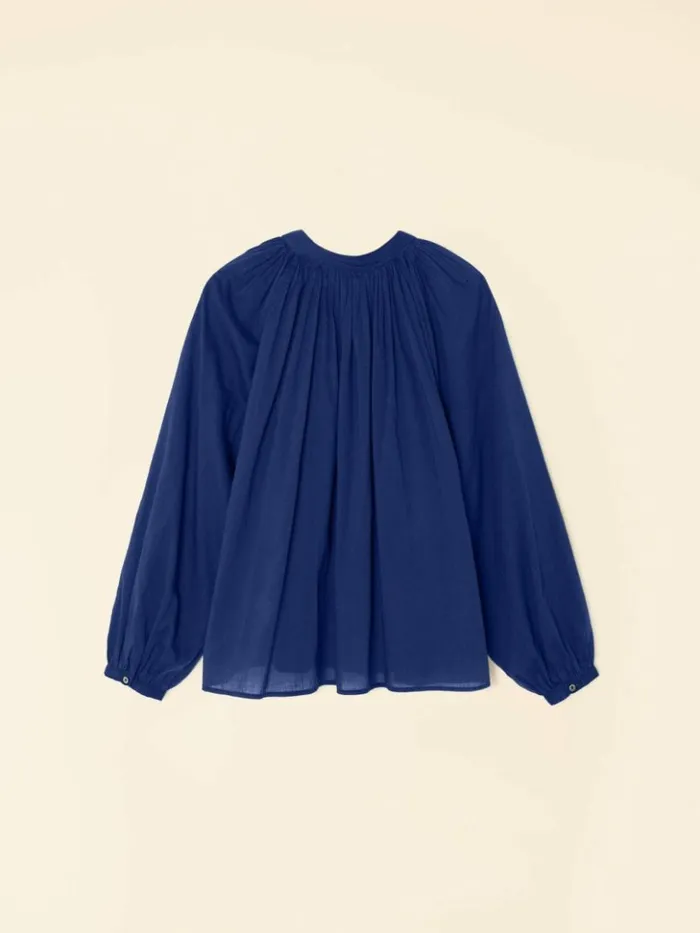 Women Shirts Xirena Marine Blue Fabienne Shirt