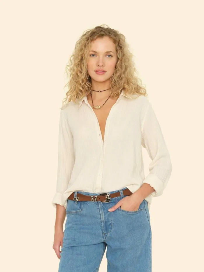 Women Shirts Xirena Oysterette Scout Shirt