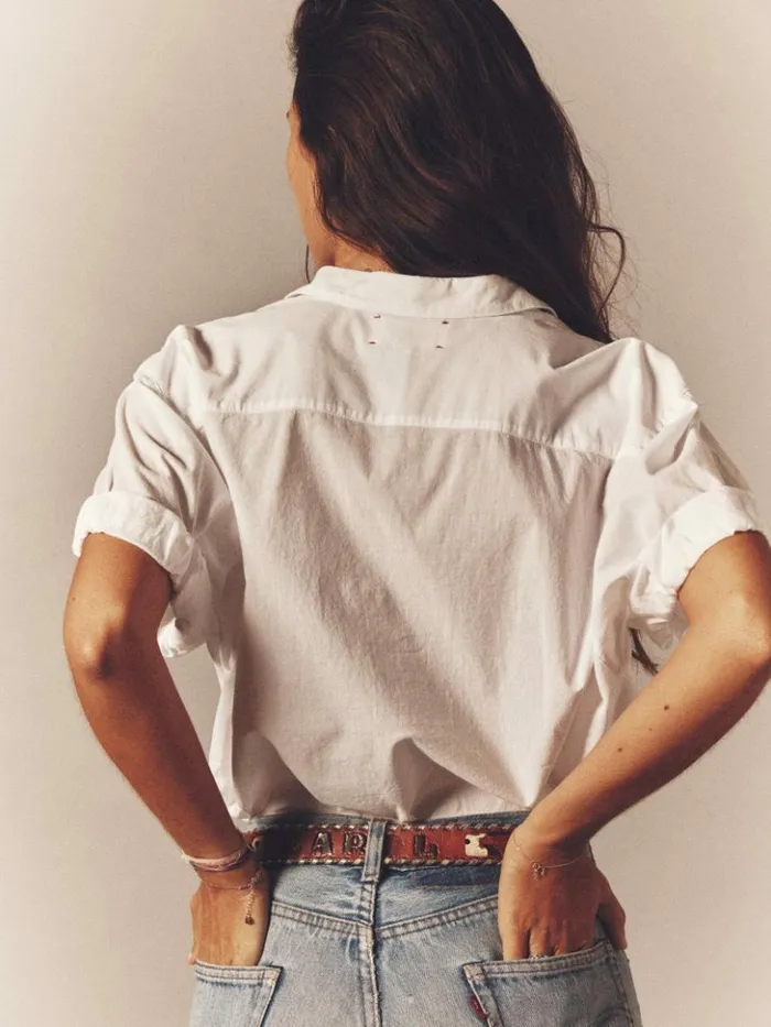 Women Shirts Xirena White Channing Shirt