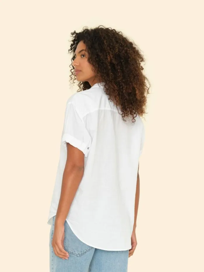 Women Shirts Xirena White Channing Shirt