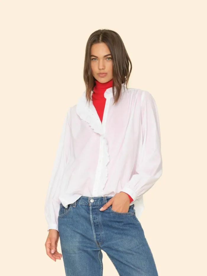 Women Shirts Xirena White Nicholson Shirt