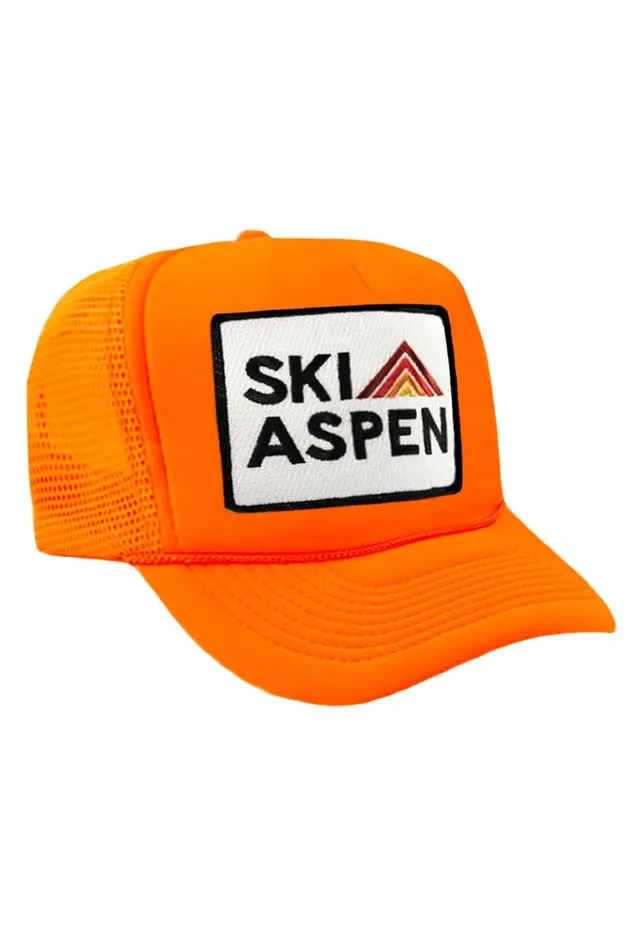 Women SKI ASPEN TRUCKER HAT Aviator Nation TruckerHats
