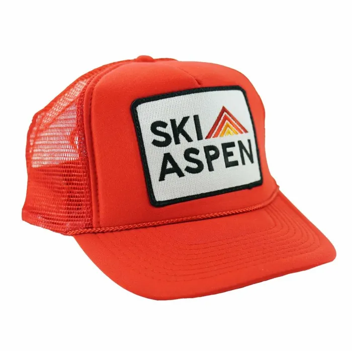 Women SKI ASPEN TRUCKER HAT Aviator Nation TruckerHats Women SKI ASPEN TRUCKER HAT Aviator Nation TruckerHats