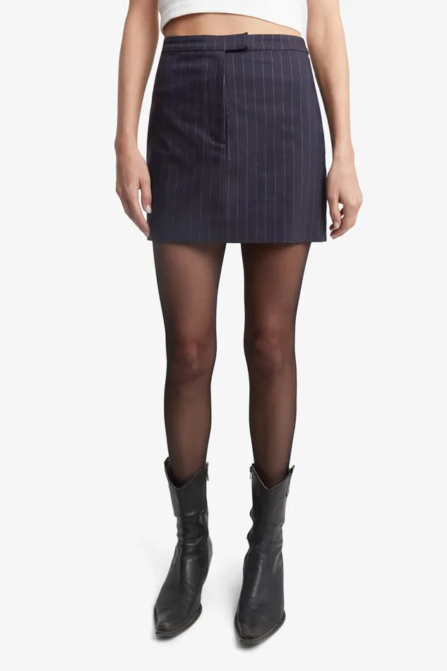 Women Skirts Bardot Halifax Pin Stripe Mini Skirt In Navy Pinstripe Navy Pinstripe Women Skirts Bardot Halifax Pin Stripe Mini Skirt In Navy Pinstripe Navy Pinstripe