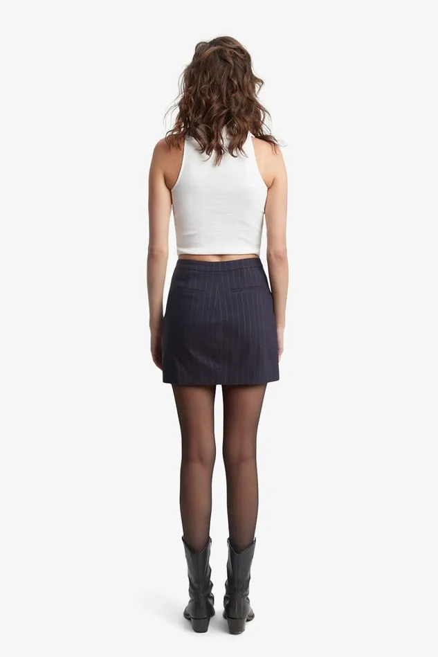 Women Skirts Bardot Halifax Pin Stripe Mini Skirt In Navy Pinstripe Navy Pinstripe Women Skirts Bardot Halifax Pin Stripe Mini Skirt In Navy Pinstripe Navy Pinstripe