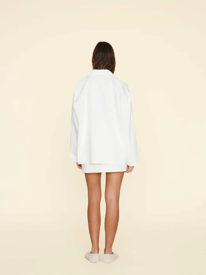 Women Skirts Xirena White Sydelle Denim Skirt
