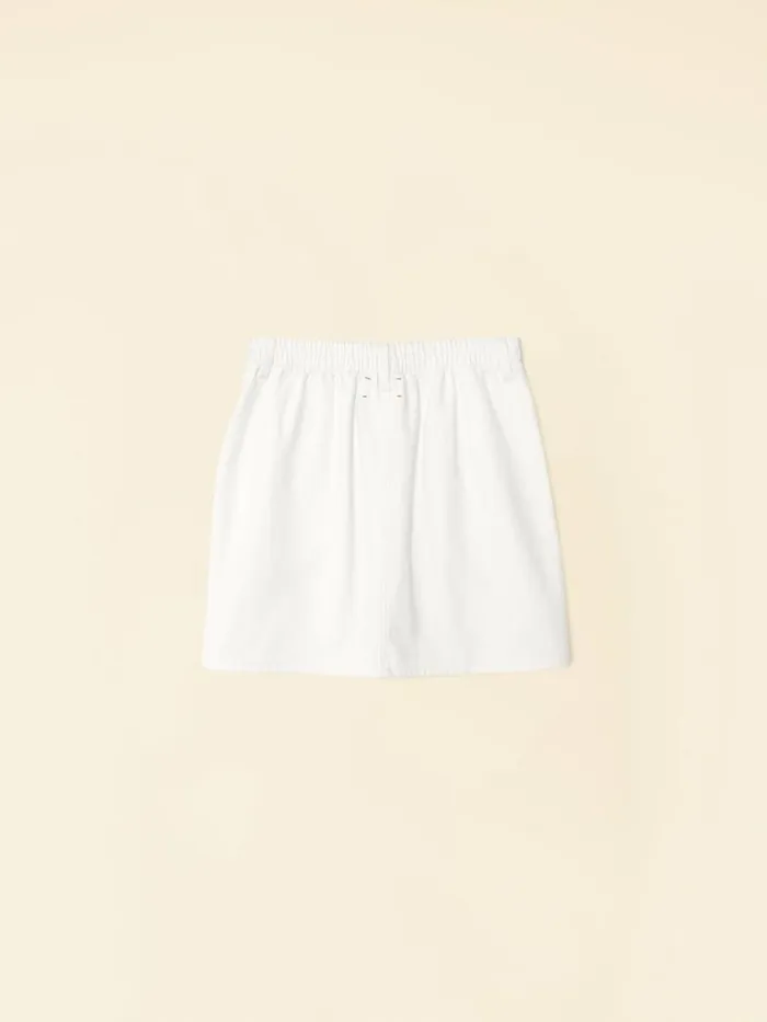 Women Skirts Xirena White Sydelle Denim Skirt