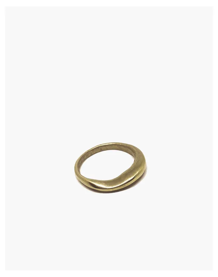 Women SLANTT Frida Ring Brass Madewell Rings