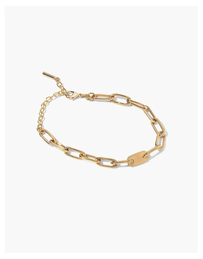 Women SOKO Ellipse Bracelet Gold Madewell Bracelets
