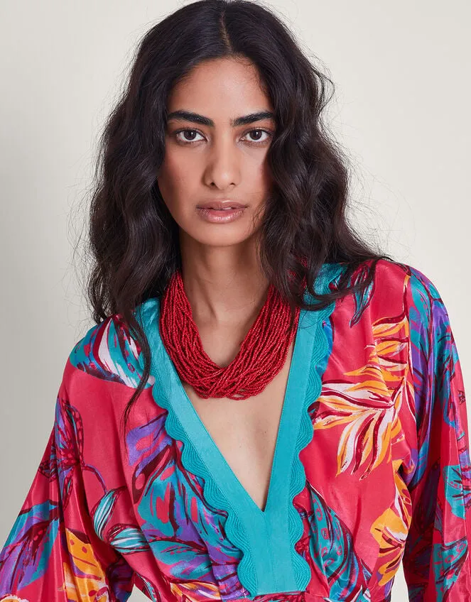 Women Statement Layered Bead Necklace Monsoon Jewellery and Hair