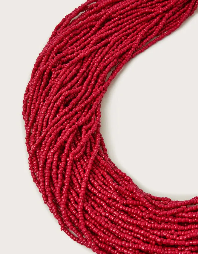 Women Statement Layered Bead Necklace Monsoon Jewellery and Hair