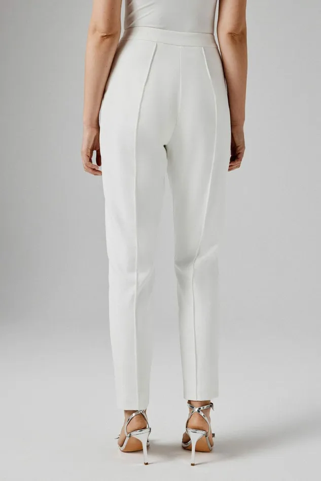 Women Suiting Lavish Alice AMARIA Tailored Trousers In White White