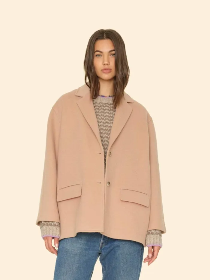 Women Sweaters and Jackets Xirena Warm Camel Rowan Jacket