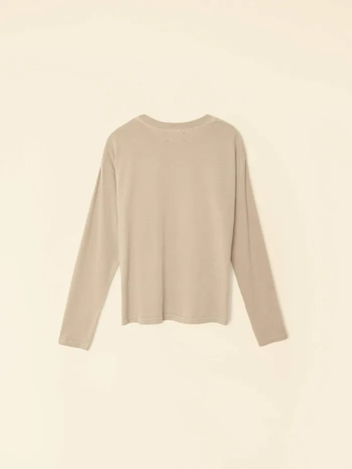 Women Sweats and Tees Xirena Twine Taupe Nico Tee