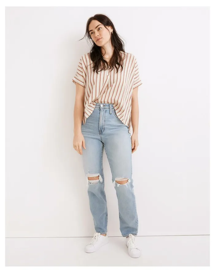 Women The Curvy Perfect Vintage Jean In Danby Wash Danby Wash Madewell Jeans