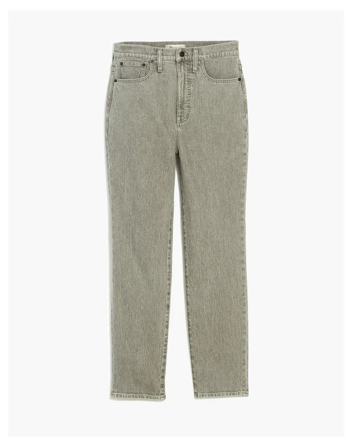 Women The Momjean In Yarn Dyed Denim Lt Surplus Grey Madewell Jeans Women The Momjean In Yarn Dyed Denim Lt Surplus Grey Madewell Jeans