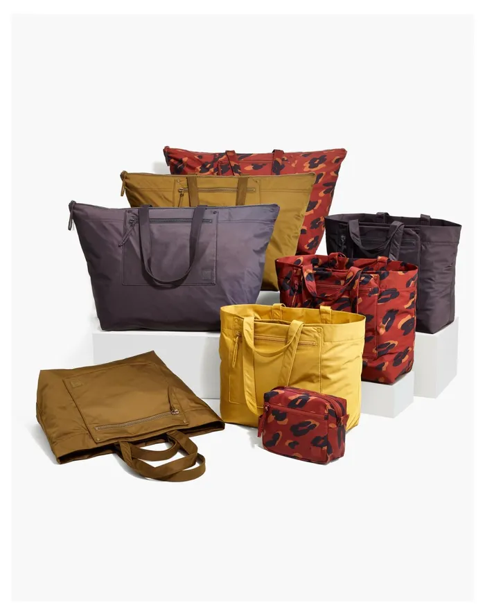 Women The Resourced Tote Bag Coal Madewell Luggage and Travel Women The Resourced Tote Bag Coal Madewell Luggage and Travel