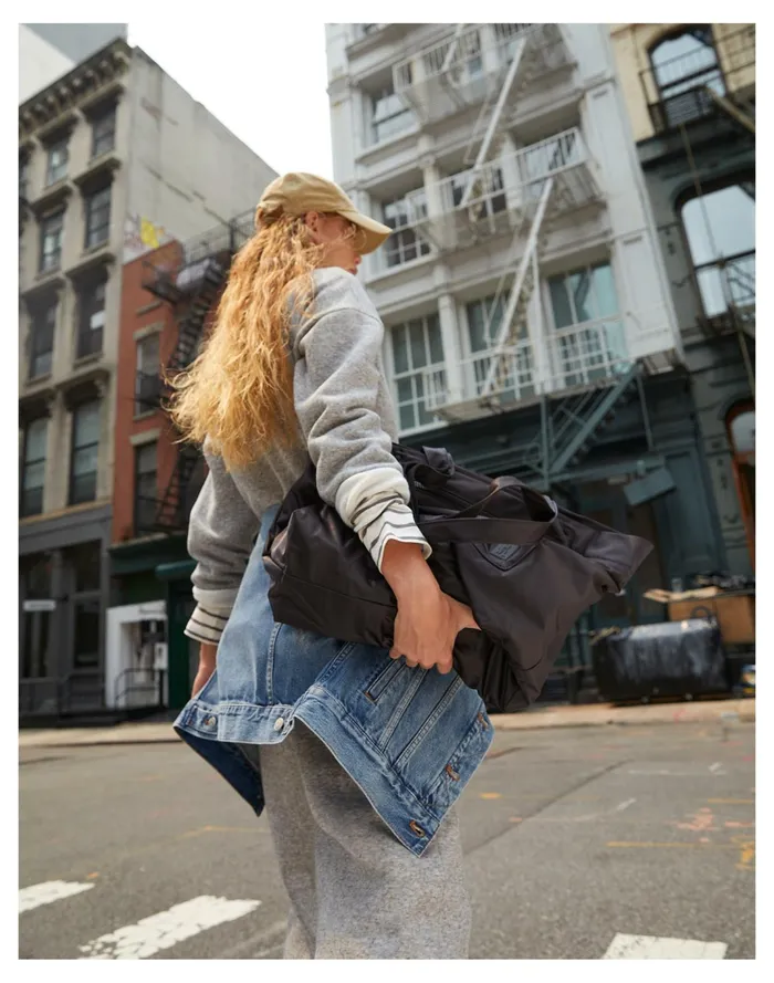 Women The Resourced Tote Bag Coal Madewell Luggage and Travel Women The Resourced Tote Bag Coal Madewell Luggage and Travel